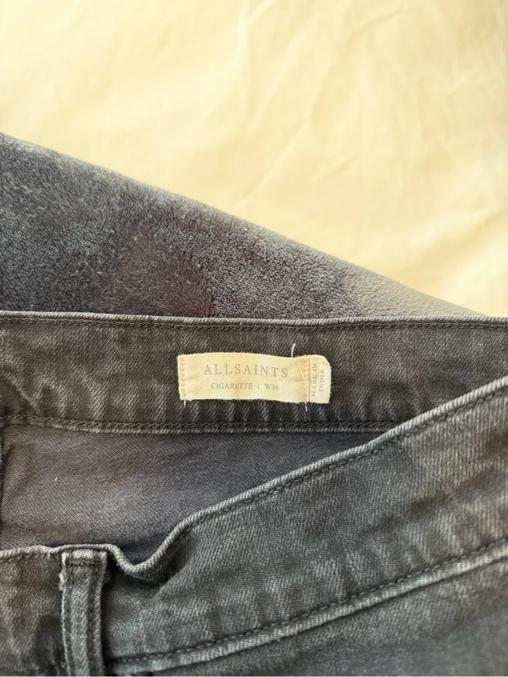 AllSaints Cigarette Skinny Jeans